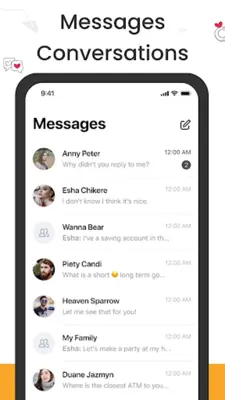 Message - Text Messaging android App screenshot 5